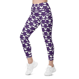 Purp Gang Rock Star Motif Pocket Leggings