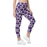 Purp Gang Rock Star Motif Pocket Leggings