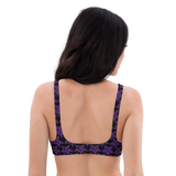 Purp Gang Rock Star Motif Padded Bikini Top