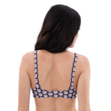 Thousand Eyes of razel™ Motif Padded Bikini Top