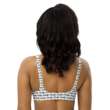 zDaddy Motif Padded Bikini Top