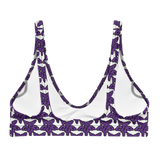 Purp Gang Rock Star Motif Padded Bikini Top