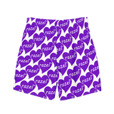 razel™ Purple Hearted Swim Trunks