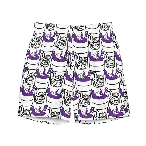 Purp Gang Double Cup Swim Trunks