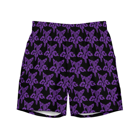 Purp Gang Rock Star Swim Trunks