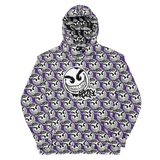 razel™ Gang Drip Face Motif Hoodie