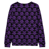 Purp Gang Rock Star Motif Crewneck