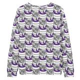 Purp Gang Double Cup Motif Crewneck