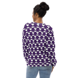 Purp Gang Rock Star Motif Crewneck