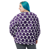 Purp Gang Rock Star Motif Crewneck