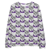 Purp Gang Double Cup Motif Crewneck