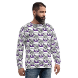 Purp Gang Double Cup Motif Crewneck