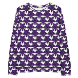 Purp Gang Rock Star Motif Crewneck