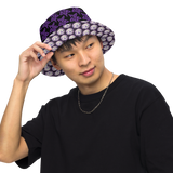 Purp Gang Rock Star / Thousand Eyes of razel™ Motif Bucket Hat (Reversible)