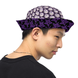 Purp Gang Rock Star / Thousand Eyes of razel™ Motif Bucket Hat (Reversible)