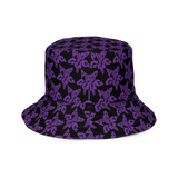 Purp Gang Rock Star / Thousand Eyes of razel™ Motif Bucket Hat (Reversible)