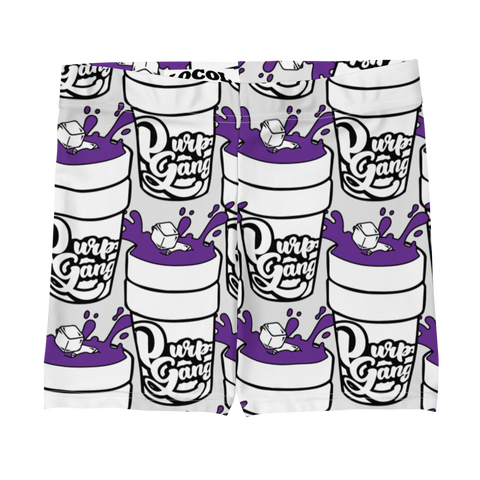 Purp Gang Double Cup Motif Spanks