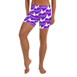 razel™ Purple Hearted Motif Spanks