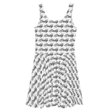 zDaddy Motif Sun Dress