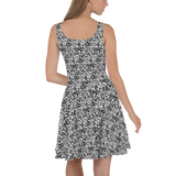 razel™ Face QR Code Motif Sun Dress