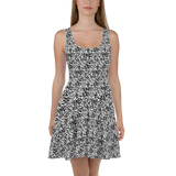 razel™ Face QR Code Motif Sun Dress