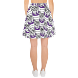 Purp Gang Double Cup Motif Sun Skirt