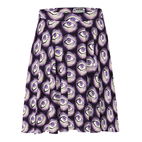 Thousand Eyes of razel™ Motif Sun Skirt