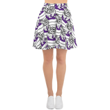 Purp Gang Double Cup Motif Sun Skirt