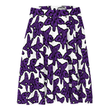 Purp Gang Rock Star Motif Sun Skirt