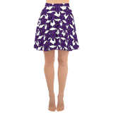 Purp Gang Rock Star Motif Sun Skirt