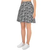 razel™ Face QR Code Motif Sun Skirt