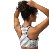 zDaddy Motif Sports Bra