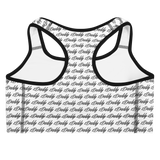 zDaddy Motif Sports Bra