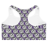 razel™ Gang Drip Face Motif Sports Bra