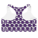 Purp Gang Rock Star Motif Sports Bra