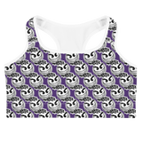 razel™ Gang Drip Face Motif Sports Bra