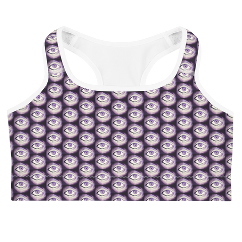 Thousand Eyes of razel™ Motif Sports Bra