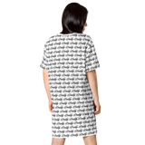 zDaddy Motif T-shirt Dress