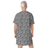 razel™ Face QR Code Motif T-shirt Dress