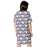 Purp Gang Double Cup Motif T-shirt Dress