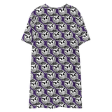 razel™ Gang Drip Face Motif T-shirt Dress