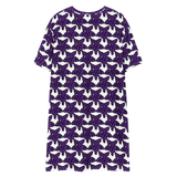 Purp Gang Rock Star Motif T-shirt Dress