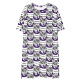 Purp Gang Double Cup Motif T-shirt Dress