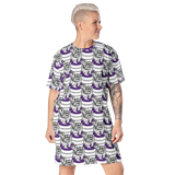 Purp Gang Double Cup Motif T-shirt Dress