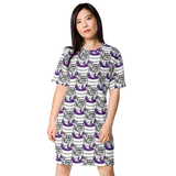 Purp Gang Double Cup Motif T-shirt Dress