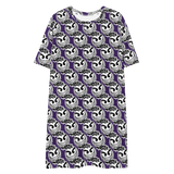 razel™ Gang Drip Face Motif T-shirt Dress