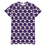 Purp Gang Rock Star Motif T-shirt Dress