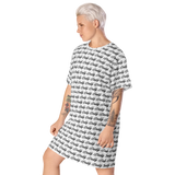 zDaddy Motif T-shirt Dress