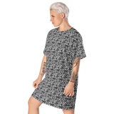 razel™ Face QR Code Motif T-shirt Dress