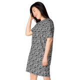 razel™ Face QR Code Motif T-shirt Dress